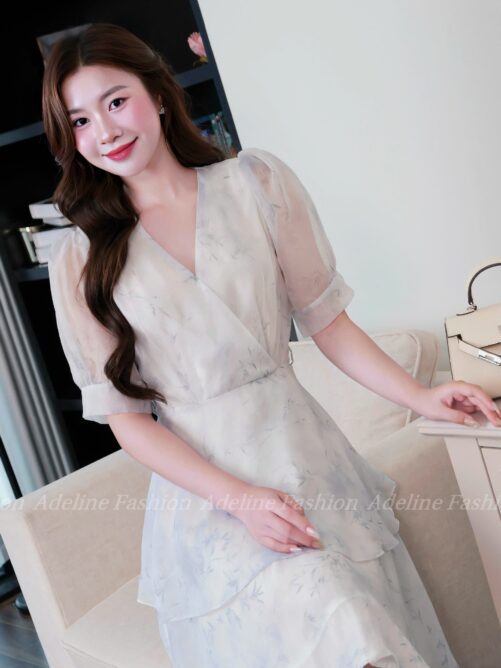 Đầm TK 66 xám than