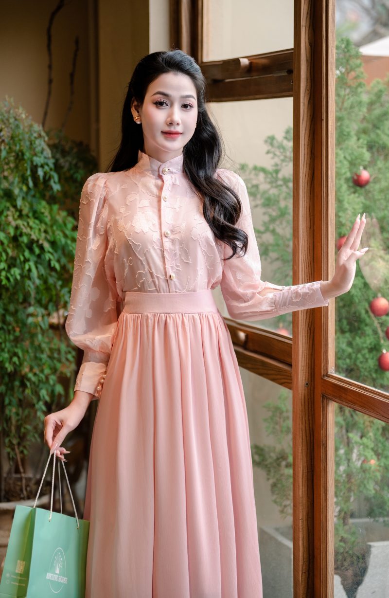 Alternative view of Adeline house -Đầm Hồng Nhẹ Nhàng “Adeline Lady Charm”