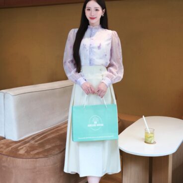 Adeline house - Set Váy Tiểu Thư Pastel Thanh Lịch